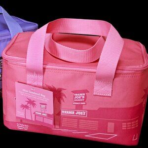 Sold Out Pink Mini Insulated Tote 1.5 Gal • Trader Joe’s Style • NWOT